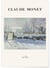 Affiche Claude Monet - La Pie | A3 : 29,7x42cm