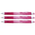 Porte-mine Pentel Energize.X - Pointe 0,5 mm - Corps rose - Lot de 3