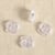 Serre-cordon ovale - 4pcs 1,9cm x 1,7cm transparent