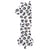 Ballon Aluminium Hélium Panthère Chiffre 1 - 86 cm