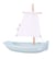 Bateau Le Misainier vert d'eau 22cm - Maison Tirot