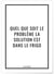 Affiche La solution est dans le frigo | A3 : 29,7x42cm