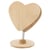 Marque place en bois ressort coeur 7,5 x 12,5 cm