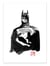 Affiche 30 x 40 cm - Batman and cat - Pechane Sumie