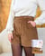 Kit short Swann - velours côtelé camel