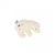 Peluche bouillotte ours polaire 15cm