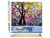 Peinture par Numéro Figured'Art - Arbre effet Vitrail - Kit de Loisir Créatif DIY Numéro d'Art Complet - 40x50cm toile roulée + châssis en bois à monter