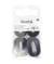 Lot de 12 Maillons de Chaîne Mat Itoshii - 19 x 31 x 5 mm - Rico Design Noir/Transparent