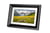 KODAK RDPF-1020W - Cadre Photo Numérique 10 Pouces, Écran 1024x600, Cadre Bois Noir, Diaporama avec Musique, Photo/Vidéo/Audio, Télécommande, Horloge, Calendrier, Marche/Arrêt Auto