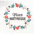 Transfert textile Merci Maitresse 10 x 10 cm