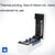 Mini Imprimante Thermique Rapide Sans Encre USB Bluetooth 203DPI 104mm Noir YONIS