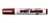 Lot de 4 marqueurs textiles permanents pointe conique 2 mm - ARTLINE - Marron