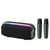 Enceinte Bluetooth Portable 20W TWS Son HD Micro Double Noir YONIS