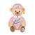 Peluche - Peluche Officielle Ours Tour de France "Maillot et Casquette Grimpeur à Pois" – 60 cm
