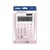 Blister calculatrice 12 chiffres rose, série Édition +