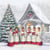 Lot de 4 serviettes en papier découpage collage 33 cm CHANT DE NOEL N 600