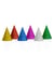 Chapeaux de fête holographiques - Multicolore - 20 pièces