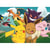 Puzzle pokemon pikachu dracaufeu bulbizarre evoli ectoplasma rondoudou - 100 pieces - nathan 86774