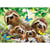 Puzzle famille de paresseux dans la foret 500 pièces - collection animaux - educa - 18450