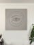 Tableau peinture originale sur toile — L'Œil du Monde — art contemporain — Art mural Calbarracin — 100 x 100 cm