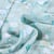 Tissu Viscose Aqua Eucalyptus sur fond Vert menthe