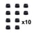 10 caps - Valve - Pour spray de peinture - Skinny pro cap - Pour tracé fin - Débit régulier