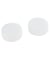 Boite hochet en plastique 33 mm x 2 pcs - Com'1 Idée Blanc