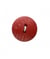 Carte de 2 boutons Graphique rouge 18mm - Distrifil Rouge