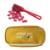 Kit loto bingo 3 en 1 : trousse + baton magnetique + 100 pions rouge - cartaloto - accessoires jeu, materiel