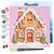 Mini Peinture par Numéro Figured'Art 20x20cm avec cadre Maison en Pain d'Épice - Petit Format