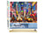 Peinture par Numéro Figured'Art - Nuit à Timesquare - Kit de Loisir Créatif DIY Numéro d'Art Complet - 40x50cm toile roulée + châssis en bois à monter