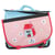 Cartable 38 cm – POL FOX STRAWBERRY – Rose/Bleu – Réversible – 2 compartiments