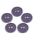 Lot de 5 boutons Nacre Colorée