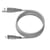 Force Power Câble Ultra-renforcé USB A/Lightning 3m - 2.4A Gris
