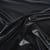 Tissu Simili cuir d'habillement souple brillant uni Noir