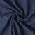 Tissu Jean Denim griffé Bleu foncé