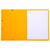 Chemise à élastique sans rabat carte lustrée 355gm2 - A4 - Jaune - x 50 - Exacompta