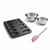Set pâtisserie moule à 12 madeleines, 2 bols à mixer et 1 spatule Zenker