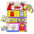 Puzzle en bois avec images cachees la maison 6 pieces - goki - puzzle a encastrer - 57602