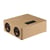Enceinte Bluetooth Bois Puissante et Stable avec Support Carte TF et AUX 3.5mm Jaune YONIS