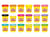 Pack de 18 pots imagination - Play-Doh