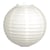 Lampion de papier, 20cm ø, blanc, av. pied en métal, sachet 2 pièces