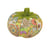 Tomate porte-épingles 8cm bouquet de fleurs pastels