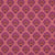 Tissu Coton enduit Art déco sur fond Rose