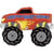 Ballon Géant Monster Truck Happy Birthday