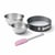 Set de 4 ustensiles de pâtisserie moule à gâteaux bol et spatule Zenker Energy