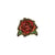 Ecusson thermocollant Rose rock 2cm x 3cm