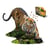 I AM Puzzle Taille d'Affiche: TIGRE 101,60x88,90cm, 1000pcs, en boîte 30.48x25.4x7.62cm, Madd Capp Puzzle, 12+