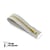 Fermeture éclair Z14 - laiton Non séparable 6mm - 15 cm
