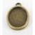 MégaCréa - Médaillon en métal ovale Petit modèle Bronze